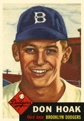 1953 Topps Don Hoak #176 Baseball Card