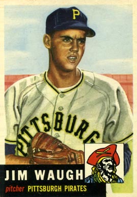 1953 Topps Jim Waugh #178 Baseball Card
