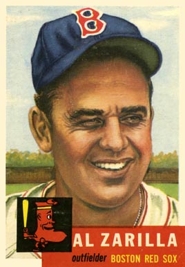 1953 Topps Al Zarilla #181 Baseball Card