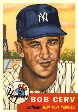 1953 Topps Bob Cerv #210 Baseball Card