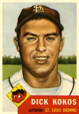 1953 Topps Dick Kokos #232 Baseball Card