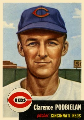 1953 Topps Clarence Podbielan #237 Baseball Card