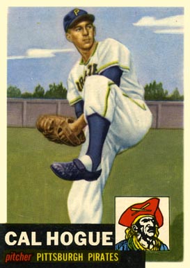 1953 Topps Cal Hogue #238 Baseball Card