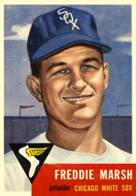 1953 Topps Freddie Marsh #240 Baseball Card