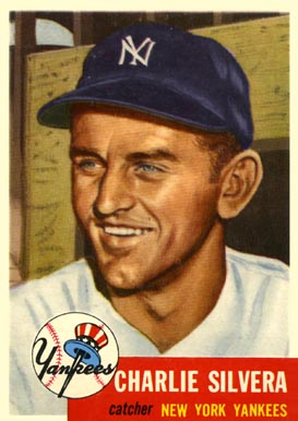 1953 Topps Charlie Silvera #242 Baseball Card
