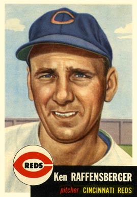 1953 Topps Ken Raffensberger #276 Baseball Card