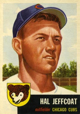 1953 Topps Hal Jeffcoat #29 Baseball Card
