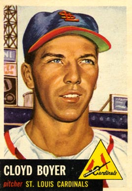 1953 Topps Cloyd Boyer #60 Baseball Card