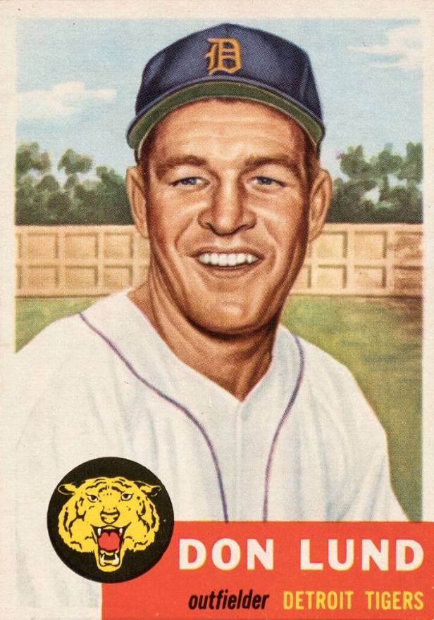 1953 Topps Don Lund #277 Baseball Card