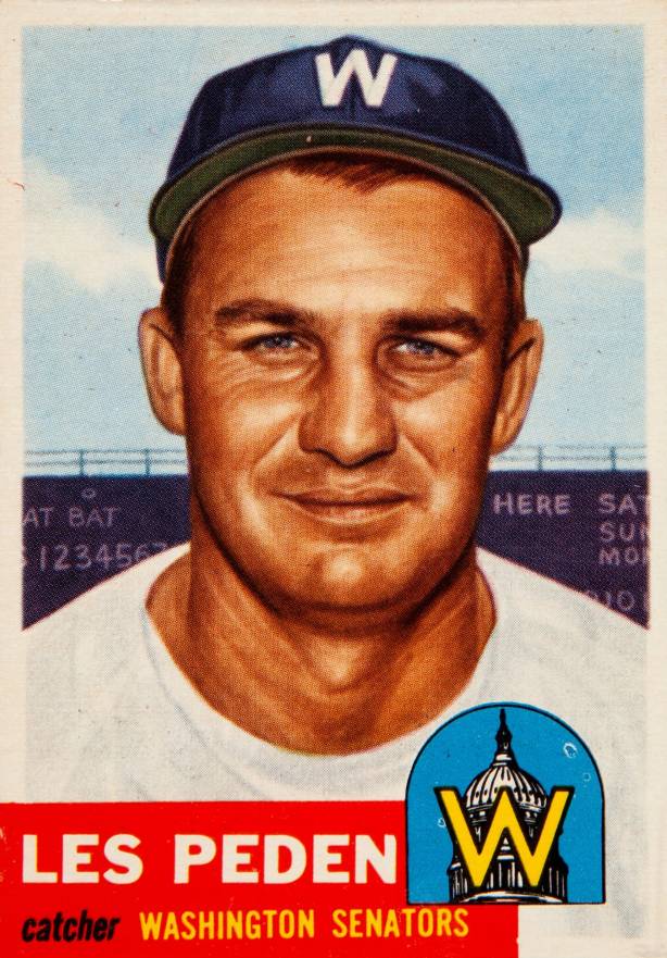 1953 Topps Les Peden #256 Baseball Card
