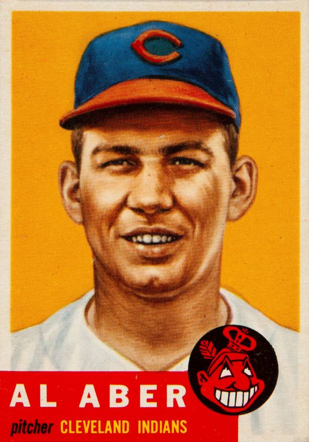 1953 Topps Al Aber #233 Baseball Card
