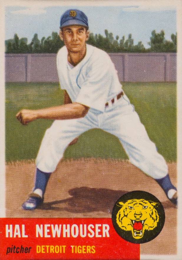 1953 Topps Hal Newhouser #228 Baseball Card