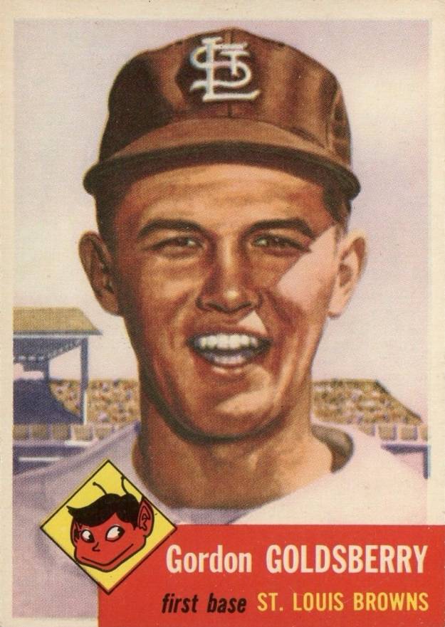1953 Topps Gordon Goldsberry #200 Baseball Card