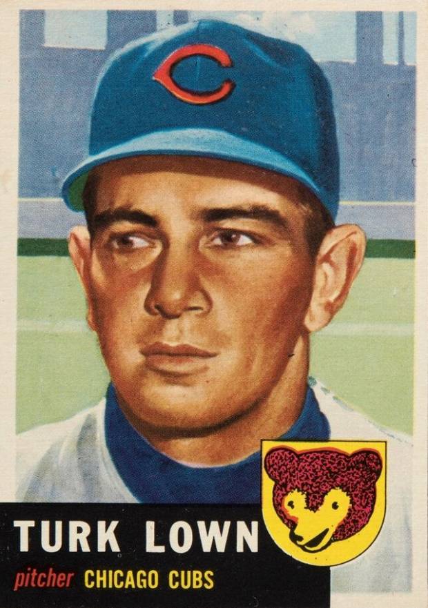 1953 Topps Turk Lown #130 Baseball Card