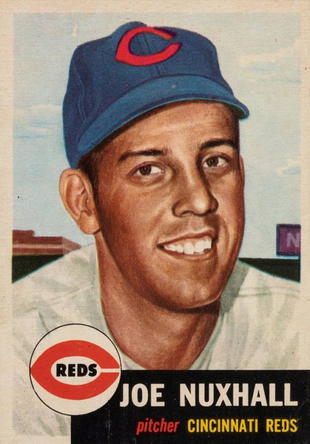 1953 Topps Joe Nuxhall #105 Baseball Card