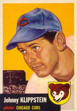 1953 Topps Johnny Klippstein #46 Baseball Card