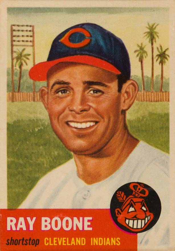 1953 Topps Ray Boone #25 Baseball Card