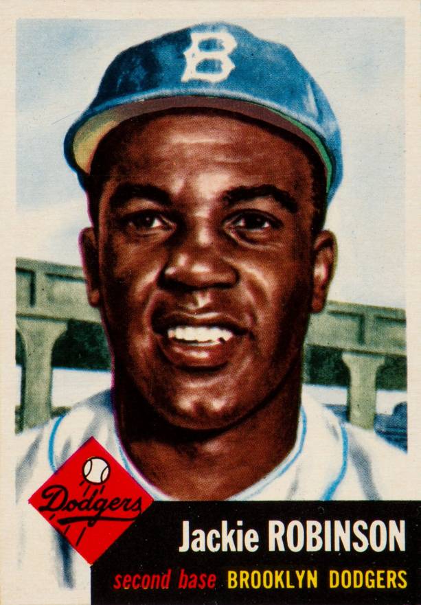 1953 Topps Jackie Robinson #1 Baseball Card