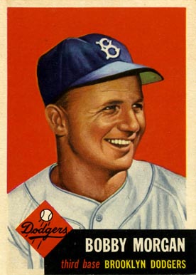1953 Topps Bobby Morgan #85 Baseball Card