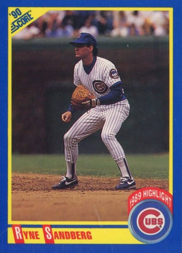 1990 Score Ryne Sandberg #561 Baseball Card