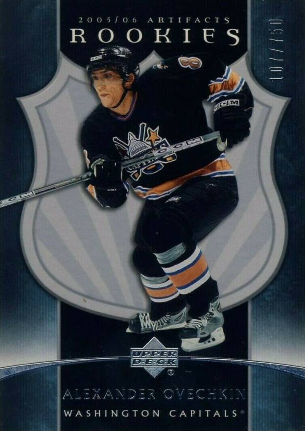 2005 Upper Deck Artifacts Alexander Ovechkin #230 Hockey Card