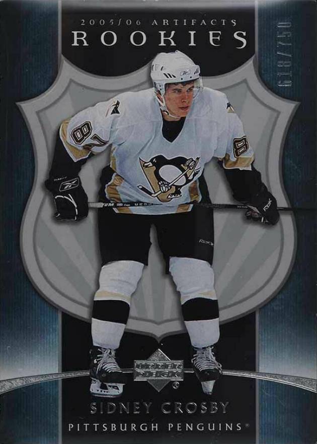 2005 Upper Deck Artifacts Sidney Crosby #224 Hockey Card