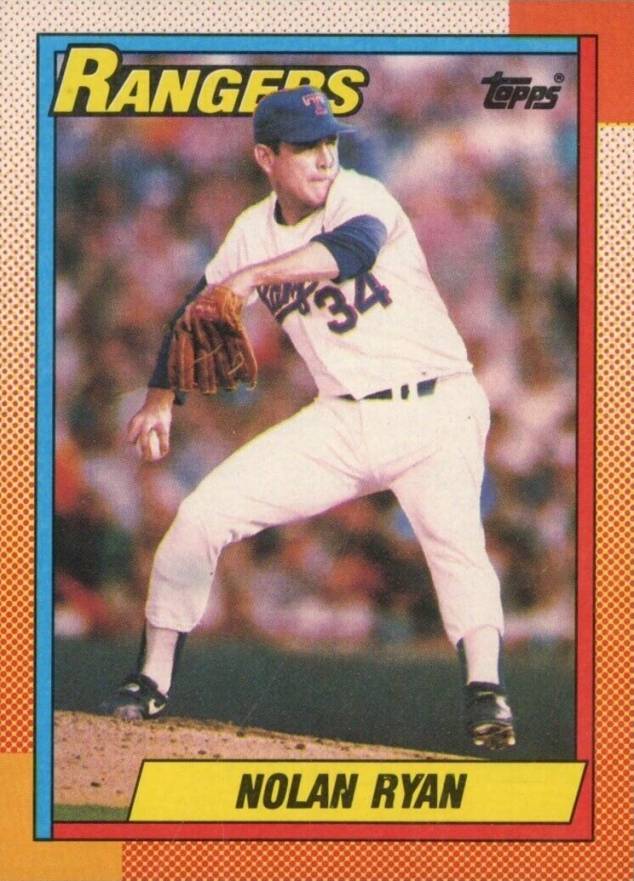 1990 Topps Nolan Ryan #1 Baseball Card