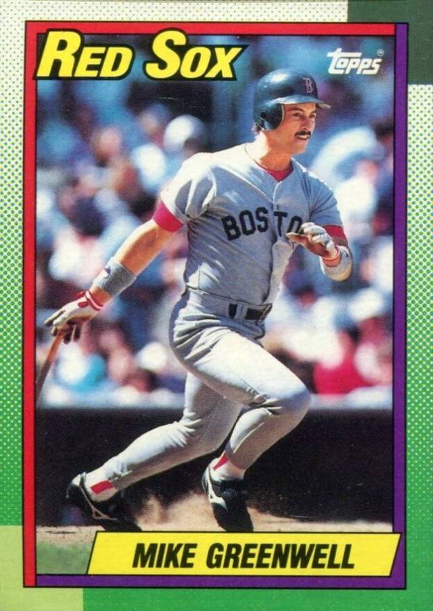  1988 Topps Glossy Rookies #3 Mike Greenwell Boston Red