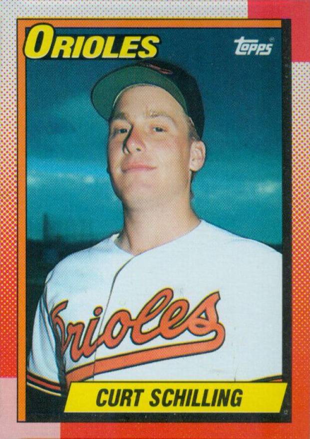 1990 Topps Curt Schilling #97 Baseball Card