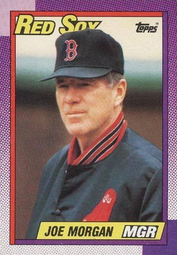 1990 Topps Joe M. Morgan #321 Baseball Card