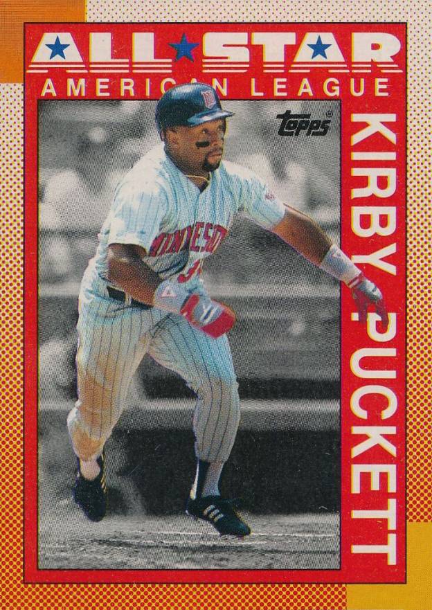 1990 Topps Kirby Puckett #391 Baseball Card