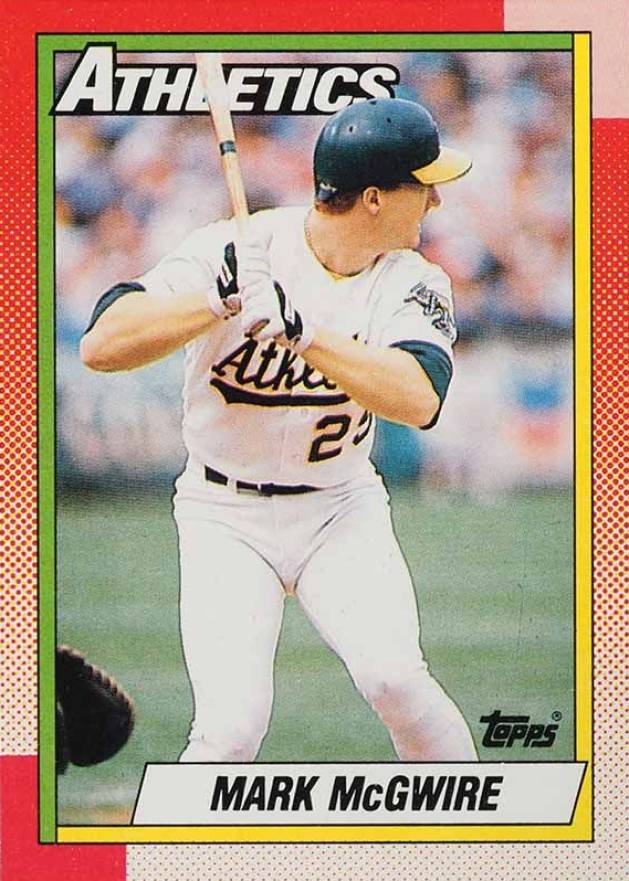 1990 Topps Mark McGwire #690 Baseball Card