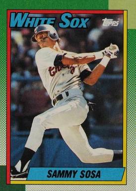 1990 Topps Sammy Sosa #692 Baseball Card