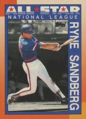 1990 Topps Tiffany Ryne Sandberg #398 Baseball Card