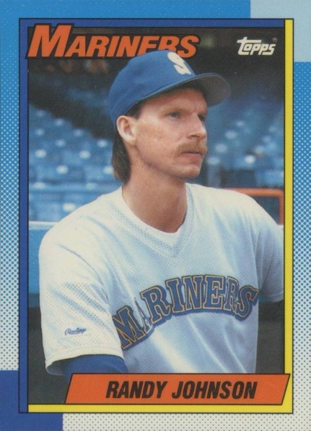 1990 Topps Tiffany Randy Johnson #431 Baseball Card