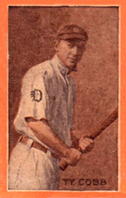 1910 Orange Borders Ty Cobb # Baseball Card
