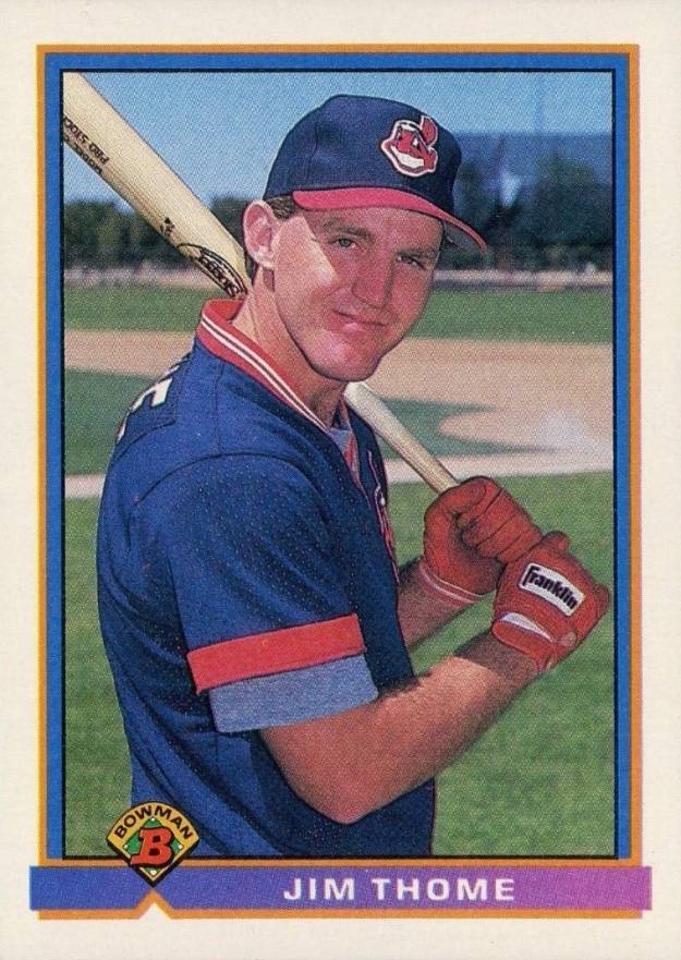 1991 Bowman Jim Thome #68 Baseball Card