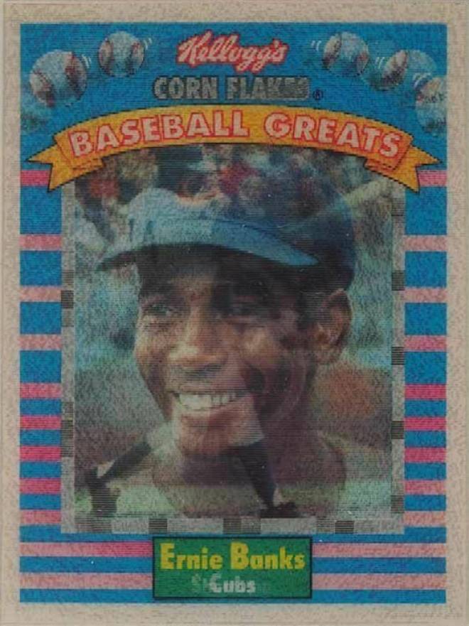 1991 Kellogg's Ernie Banks #4 Baseball Card