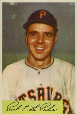 1954 Bowman Paul LaPalme #107 Baseball Card