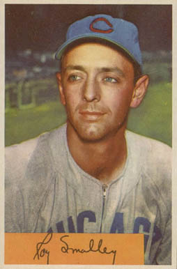 1954 Bowman Roy Smalley #109 Baseball Card