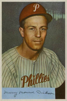 1954 Bowman Murry Dickson #111 Baseball Card