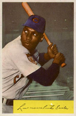 1954 Bowman Luke Easter #116 Baseball Card