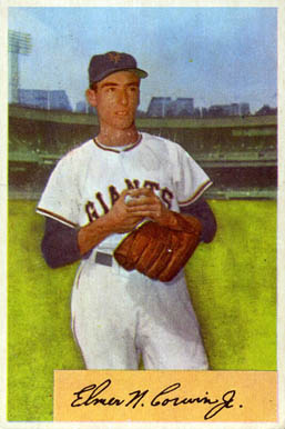 1954 Bowman Al Corwin #137 Baseball Card