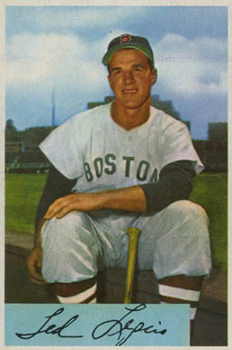 1954 Bowman Ted Lepcio #162 Baseball Card