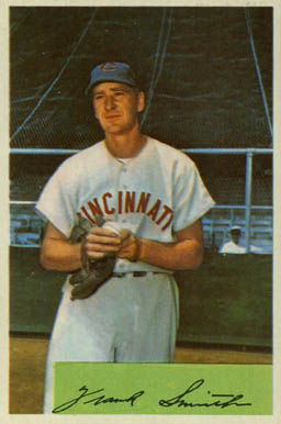 1954 Bowman Frank Smith #188 Baseball Card