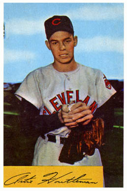1954 Bowman Artie Houtteman #20 Baseball Card