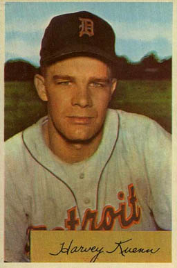 1954 Bowman Harvey Kuenn #23 Baseball Card