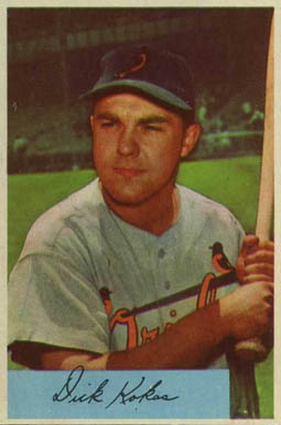 1954 Bowman Dick Kokos #37 Baseball Card