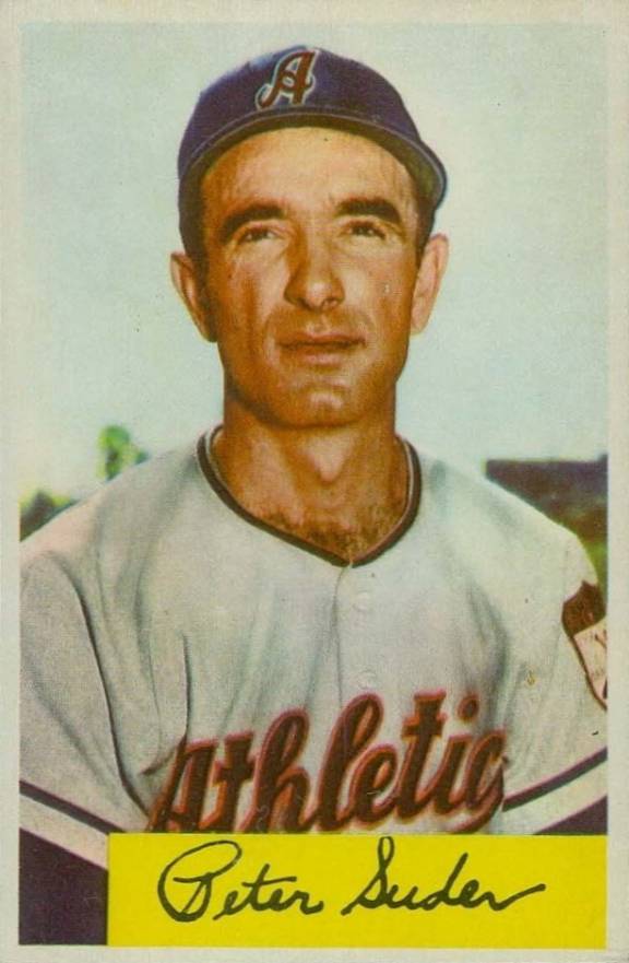 1954 Bowman Peter Suder #99a Baseball Card