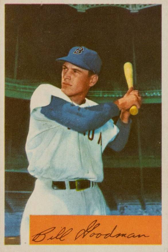 1954 Bowman Billy Goodman #82b Baseball Card